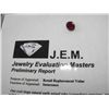 Image 1 : 10 ct. Earth Mined Ruby - $ 2200 GG GIA