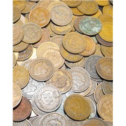 Lot of (100) Indian Head Cents