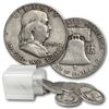 Image 1 : Roll of Franklin Halves 90%