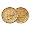 Image 1 : 1850-75 $ 1 Gold Liberty US Coin