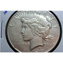 1927-S Peace Dollar