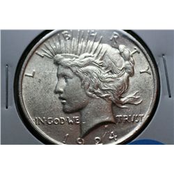 1924 Peace Dollar