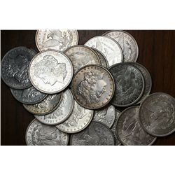 Lot Of 20 Morgan Dollars (Mixed Dates)