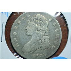 1834 Bust Half