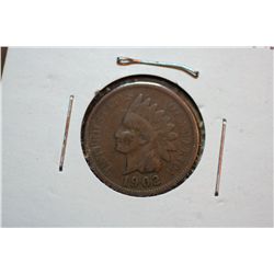 1902 Indian Head Penny