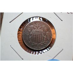 1868 Shield Nickel