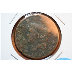 1830 Large Cent "Date Barely Legible"