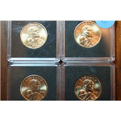 Lot Of 4 Sacagawea In Holders