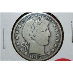 1915 Barber Half (Beautiful Coin)