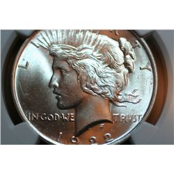 1922 Peace Dollar (NGC-MS65)
