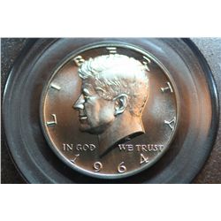 1964 Kennedy Half Dollar (PCGS-PR69)