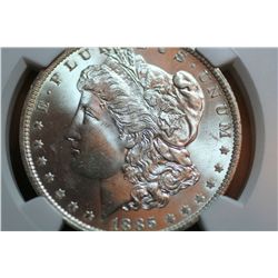 1885-O Morgan Dollar (NGC-MS62)