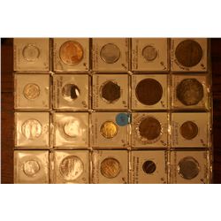 Lot Of 20 Tokens (Mixed States Etc.)
