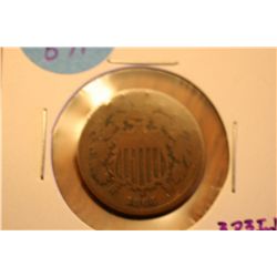1864 2 Cent Piece