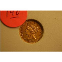 1854-O $2.5 Gold Liberty ANI-MS635