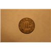 Image 1 : 1852  Three Cent Nickel (Very Weak Date)