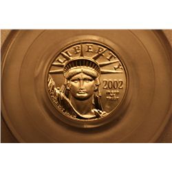 2002 1/4 oz. Platinum PCGS-MS69