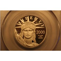 2000-W 1/2 oz. Platinum PCGS-MS69 Dcam