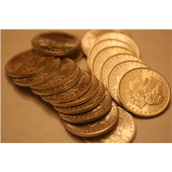 Roll Of 20 1885 Morgans (B.U.)