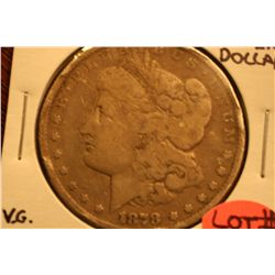 1878-CC Morgan Dollar V.G. Details (Rim Damage)