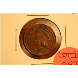Patriotic Civil War Token (Our Navy)