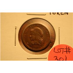 1863 Civil War Token