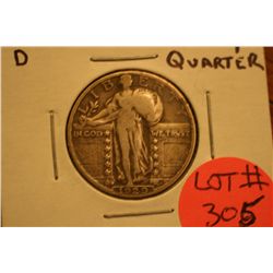 1929-D Standing Liberty Quarter (Nicer Grade)