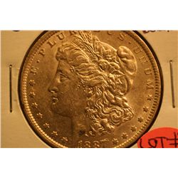 1887-O Morgan Dollar  (Nice A.U.)