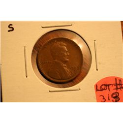 1909-S Lincoln Cent