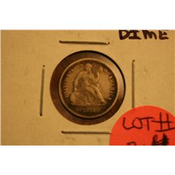1861 Seated Half Dime (Fine)