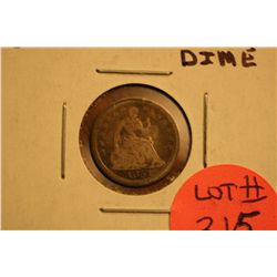 1851-O Seated Half Dime Good (Low Mintage)