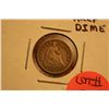 Image 1 : 1854 Seated Half Dime (Fine)