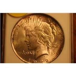 1924 Peace Dollar (ANACS-MS64)