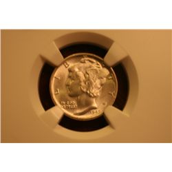 1945-S Ten Cent (NGC-MS64)Micro "S"