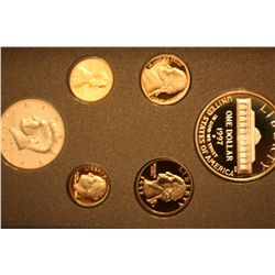 1997 Prestige Proof Silver 7 Piece Set