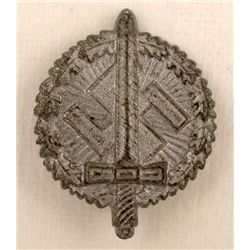 WWII Nazi Germany Sports Badge w/ Swastika, Sword