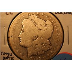 1893-CC Morgan Dollar