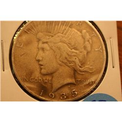 1935-S Peace Dollar
