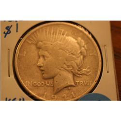 1921 Peace Dollar (Key Date)