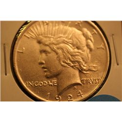 1924 Peace Dollar