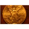 Image 1 : 1947  50 Pesos Gold Coin (1.2oz)