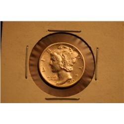 1939-S Mercury Dime  A.U.