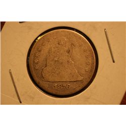 1876 Seated Quarter