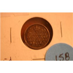 Lot Of 4 Canadian Nickels 1904,1905,1906,1907