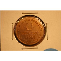 Maverick Token "Arden Dept. Store"