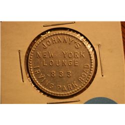 Maverick Token "Johnnys New York Lounge"