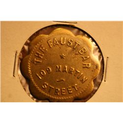 Maverick Token "The Faust Bar 15 Cents"