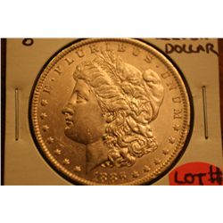 1886-O Morgan Dollar  A.U.