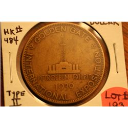 1939 Petroleum So-Called Dollar (Type-II)