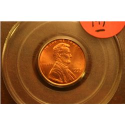 1995 Lincoln Cent Double-Die (MS66 RED)